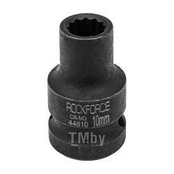 Головка ударная 10мм 12гр. 1/2" Rock FORCE RF-44810