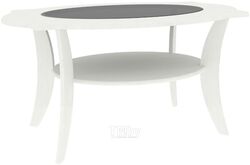 Журнальный столик Кортекс-мебель Лотос-8 (ясень белый)