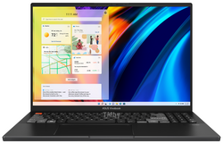 Ноутбук ASUS M7601R (M7601RM-MX107) 16" / 3.2K / OLED / 550N / R7-6800H / 16GB / SSD1TB / RTX 3060 6GB / FingerPrint / Backlit / DOS / Black (90NB0YY2-M004J0)
