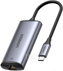 Переходник UGREEN USB-C to RJ45 2.5G Ethernet Adapter CM275 (Space Gray) 70446