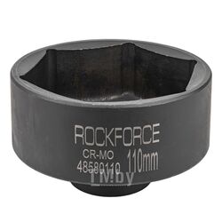 Головка ударная глубокая, 1", 110мм (6гр.) RockFORCE RF-48580110