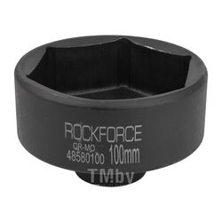Головка ударная глубокая 1", 100мм (6гр) RockFORCE RF-48580100