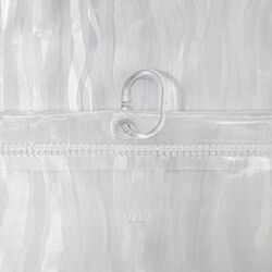 Занавес-Шторка для ванной пева "кристалл. водопад" прозрачная 180x180 см ВИЛИНА 7179-10017-1