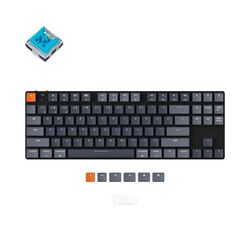 Клавиатура игровая Keychron K1SE K1SE-E2-RU механическая ультратонкая, TKL, RGB подсветка, Blue Switch / wireless