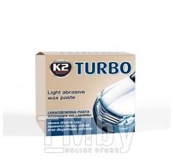 Полировальная паста TURBO 250гр (банка с губкой) K2 TURBO
