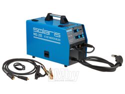 Полуавтомат сварочный Solaris MIG-205 (MIG/MAG/FLUX/MMA) (220В; встроенная горелка 2 м; смена полярности)