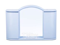 Шкафчик зеркальный Argo (Арго), светло-голубой, BEROSSI (Изделие из пластмассы. Размер 596 х 410 х 108 мм)