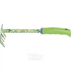 Грабли, пластиковая рукоятка, Flower Green Palisad 62039