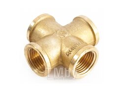 Крестовина вн. 1/2", General Fittings (Крестовина 1/2"х1/2"х1/2" Вн./Вн./Вн.)