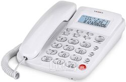 Проводной телефон TeXet TX-250 White