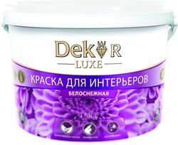 Краска Dekor ВД-АК 216 (1.1кг, белоснежный)