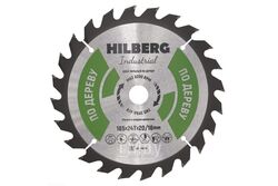 Диск пильный Hilberg серия Industrial Дерево 185x24Тx20/16 mm HW185