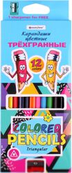 Набор цветных карандашей Darvish С точилкой / DV-8579-12 (12шт)