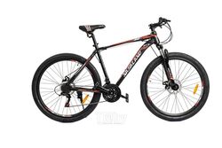 Велосипед горный NASALAND Scorpion 27.5" черно-красный, рама 20 сталь