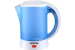 Чайник дорожный Centek CT-0054 (бело-синий)
