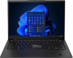 Ноутбук Lenovo ThinkPad X1 Carbon Gen 10 (21CB0088RT) 14" 2.2K IPS 300N / i7-1260P / 32GB / SSD1TB / Intel Iris Xe / FingerPrint / LTE / Backlit / DOS / Deep Black
