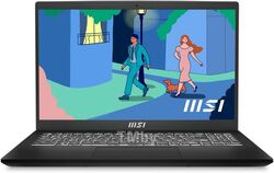 Ноутбук MSI MS-15H1 Modern 15 B13M-658XBY 15.6" FHD IPS 60Hz / i5-1335U / 16GB / SSD512GB / Intel Iris Xe / White Backlit / DOS / Classic Black