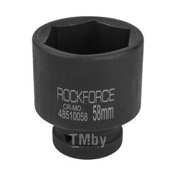 Головка ударная глубокая 1", 58мм (6гр) RockFORCE RF-48510058