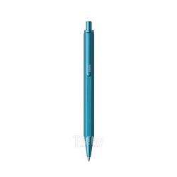 Ручка шарик. "scRipt" 0,7 мм, метал., лазурный, стерж. черный Clairefontaine 9386C