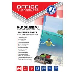 Пленка для ламинированяи А4/80 100шт Office Products 20325415-90