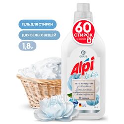Средство для стирки "Alpi white gel" 1,8 л, жидкое, концентрат GRASS 125733
