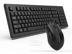 Клавиатура+Мышь USB Wireless, черный A4Tech 3000NS