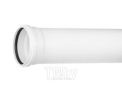 Труба для малошумной канализации, белый 110х3,4х2000мм РосТурПласт (труба 110х1500 мм)