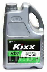 Моторное масло синтетическое KIXX HD1 10W40 6L API: CI-4 SLFully SyntheticП банка L2061360E1