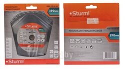 Пильный диск Sturm! размер 190x20/16x36 зубьев, твердосплавные напайки 9020-190-20-36T