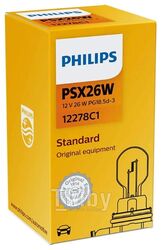 Лампа накаливания PSX26W 12V 26W PG18.5d-3 Philips 12278C1