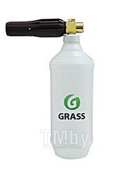 Пеногенератор насадка для пены с бутылкой 1 л, внутренная резьба 1/4 inch GRASS PK-0117