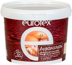 Защитно-декоративный состав Eurotex Аква (2.5кг, белый)