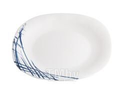 Тарелка десертная стеклокерамическая, 205 мм, квадратная, серия BELLADONNA (Красотка), DIVA LA OPALA (Quadra Collection)