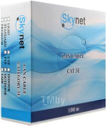 Кабель SkyNet Premium CSP-UTP-4-CU/100 (100м, серый)