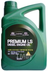 Масло моторное полусинтетическое 4л - 5W30 Premium LS Diesel A3/B3, CH-4 HYUNDAI-KIA 0520000411