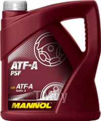 Трансмиссионное масло Mannol ATF-A/PSF / MN8203-4 (4л)