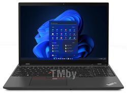 Ноутбук Lenovo ThinkPad T16 Gen 1 (21BV0027RI) 16" WUXGA IPS 400N / i5-1240P / 16GB / SSD512GB / Intel Iris Xe / Fingerprint / Backlit / Win11Pro / Thunder Black