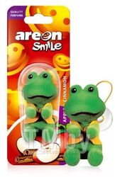Ароматизатор SMILE в виде игрушки Apple & Cinnamon AREON ARE-ASB01
