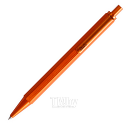 Ручка шарик. "scRipt" 0,7 мм, метал., оранжевый, стерж. черный Rhodia 9388C