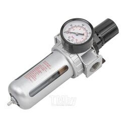 Фильтр-регулятор с индикатором давления для пневмосистем 1/2"(10Мк, 1900 л/мин, 0-10bar,раб. температура 5-60) Forsage F-AFR804