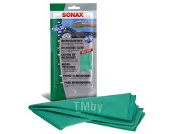 Салфетки из микрофибры влаговпитывающие SONAX для очистки стекла без разводов, 50x60см 3шт 450 941