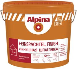 Шпатлевка белая Alpina EXPERT Feinspachtel Finish, 25 кг