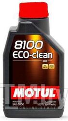 Моторное масло Motul 0W30 (1L) 8100 Eco-Clean ACEA C2, API SN CF, Рек-ции:TOYOTA,HONDA,SUBARU (синт.) 102888