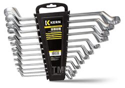 Ключи накидные KERN 6-32мм двухсторонние CrV (набор/12шт) KE130540