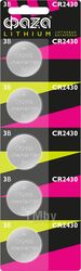 Батарейка CR2430 3V lithium 5 шт (блистер) ФАZА (Литиевые)