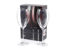 Набор бокалов для вина стеклянных "Grandioso" 2 шт. 600 мл Crystalex