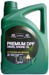 Масло моторное синтетическое 6л - 5W30 Premium DPF Diesel C3 HYUNDAI-KIA 0520000620