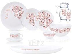 Набор столовой посуды Luminarc Diwali Frescura Pink Q7907 (46пр)