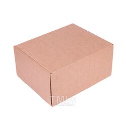 Коробка подарочная "34930" 30*25*15 см, самосборная, картон, коричневый Happy Gifts 34930
