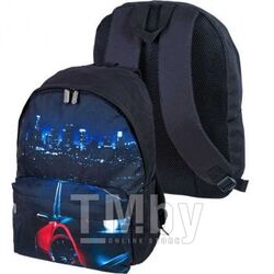 Рюкзак "Night City" 40x30x14 см, 1 отделение, 1 передний карман на молнии, 2 боковых кармана deVente 7032156